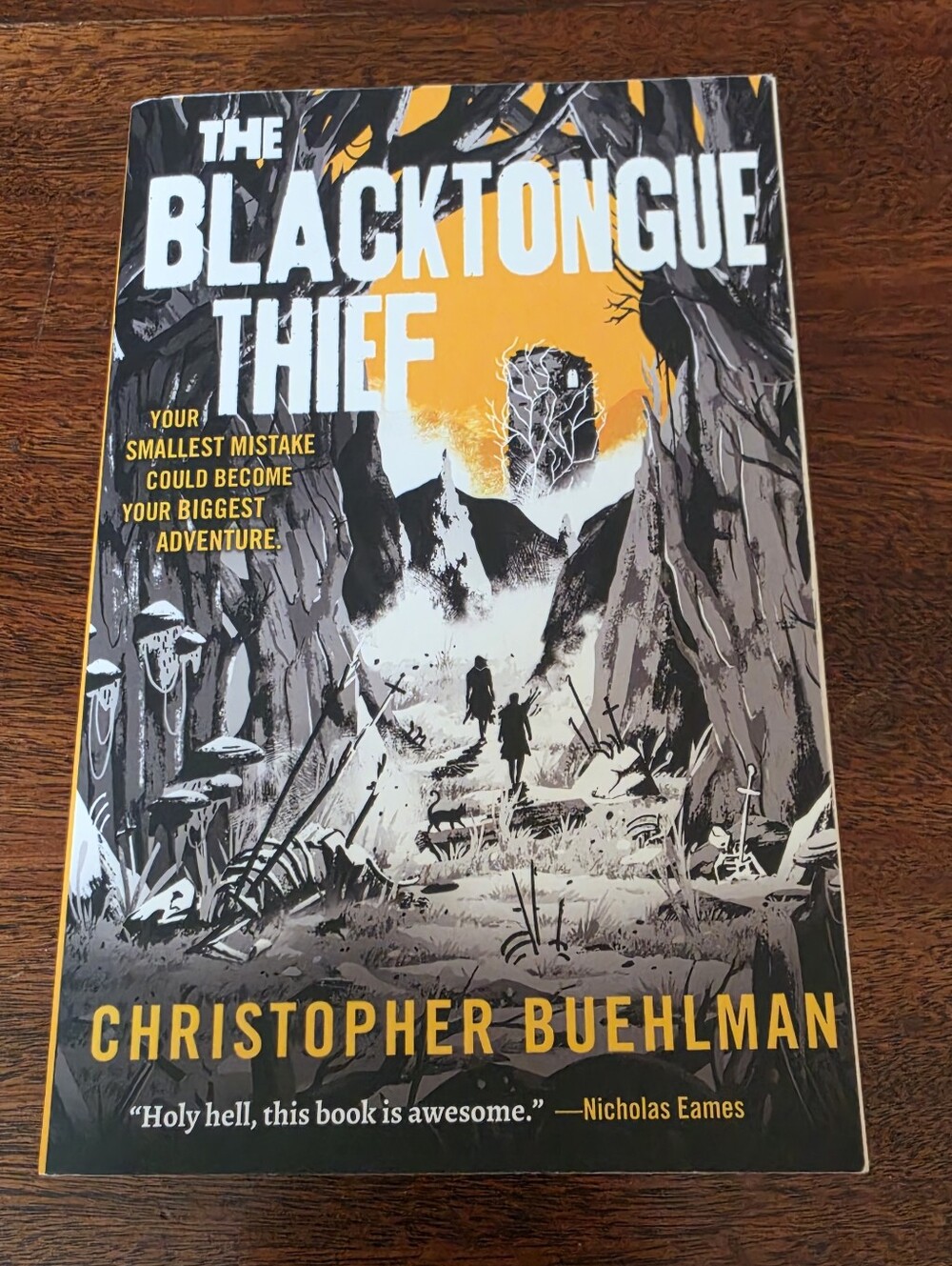 Blacktongue Thief by Christopher Buehlman Paperback Book